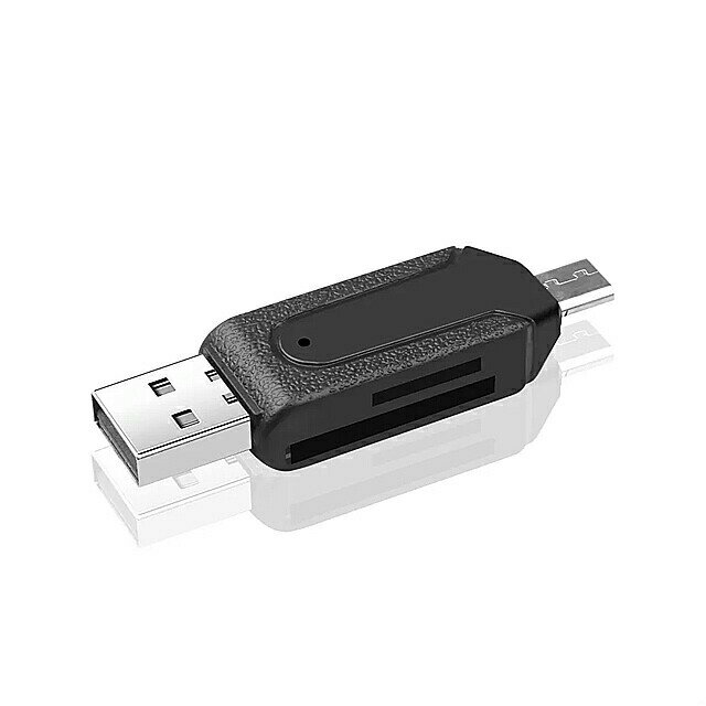 Kebidu 2 で 1 USB OTG カードリーダー ユ