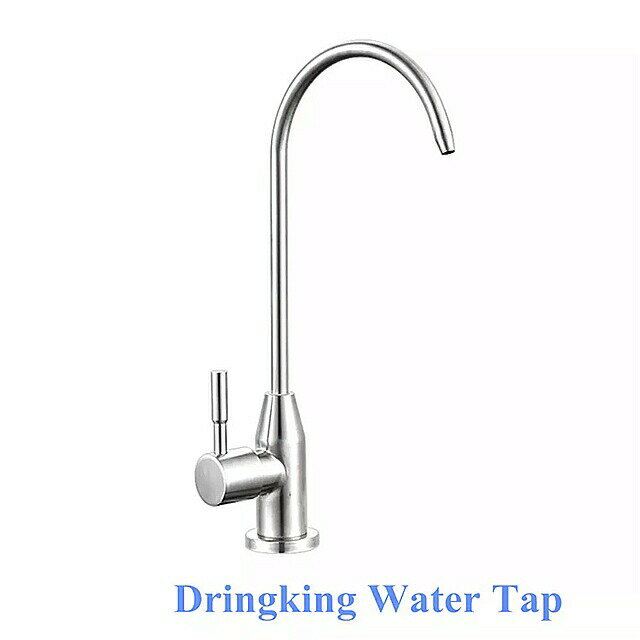 飲料水 フィルター 純水タップ台所の 蛇口 シングルハンドルSUS304起毛鉛フリーro飲料浄化 蛇口