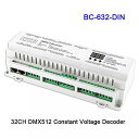 BC-624-DIN/BC-632-DIN/BC-640-DINV 24/32/40 ch DMX512/8 rbg/16bit DC12V-24V RJ45 ڑ LED rgb/rgbw Xgbv v fR[_