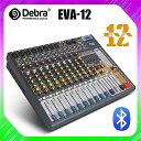 Debra オーディオ クリーン サウンド プロ EVA-12 12 チャンネル オーディオ ミキサー dj consoler 48 48v ファンタム 電源 と usb 用の bluetooth レコーディング