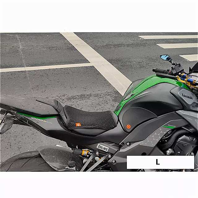 1pc通気性 夏 クール オートバイ の シート カバー 二層 3D メッシュ バイク スクーター シート クッシ..
