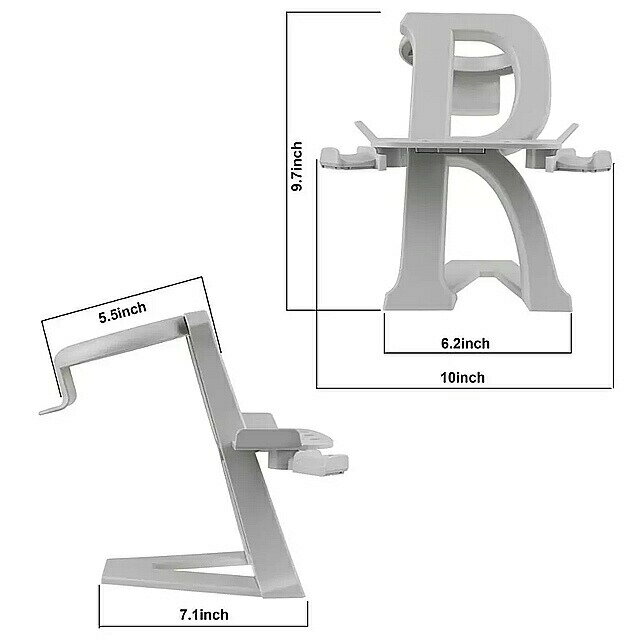 Vrスタンド、 ヘッド ホルダーと コントローラ ホルダーマウントステーション アキュラ スクエストクエスト2/リフト4s ヘッド セット ..
