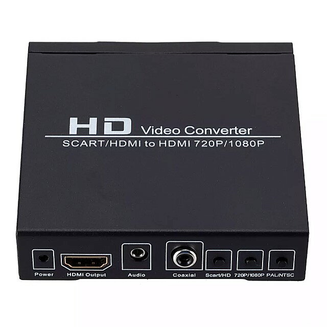 フル hd 1080p デジタル scart HDMI 対応 コンバータ 高精細 ビデオ konverter eu/ 米国 の 電源 プラグ ハイ ビジョン hd用