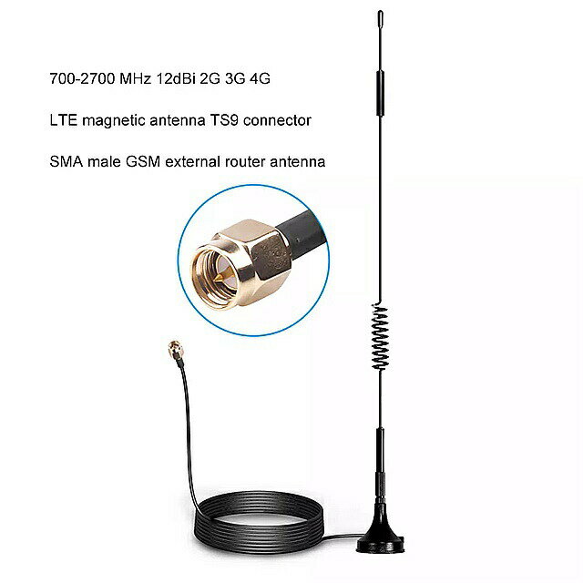 1.5 [g sma/CRC9/TS9 j gsm O Aei 700-2700 mhz 12dBi 2O 3O 4 4g lte C Aei TS9 RlN^