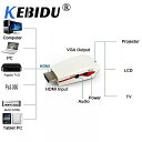 Kebidu vga アダプタ オスメス変換 コネクタ 1080 1080p hdmiのタブレットの ラップトップ hdtv dvd 3.5 ミリ メートル オーディオ