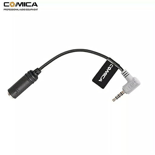 Comica CVM-SPX TRS ( メス ) TRRS ( オス ) オーディオ アダプタ ケーブル iphone サムスン Htc の スマートフォン Comica CVM-SPX TRS ( メス ) TRRS ( オス ) オーディオ アダプタ ケーブル iphone サムスン Htc の スマートフォン