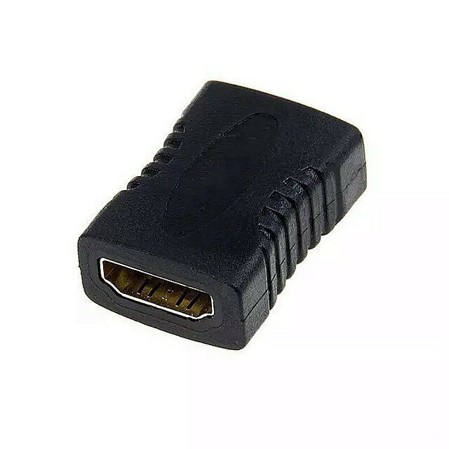 2個hdmi compatibleiメスhdmi対応メス コネクタ エクステンダー hdmi対応 ケーブル 延長 アダプタ 0