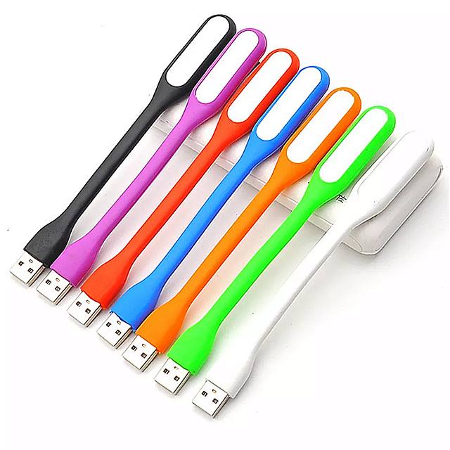 ミニクリエイティブ USB LED ナイト ライト 1.2 ワット DC5V 柔軟なブック ライト LED USB 読書テーブル ランプ Xiaomi ノートパソコン