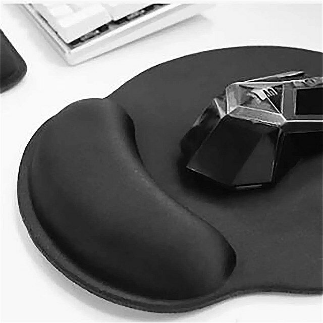 コンピュータ および ラップトップ 用の人間工学に基づいた マウス パッド ジェルリストレスト 滑り止め の問題