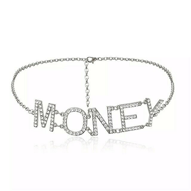 ファッション チェーン ベルト 金銀手紙 ウエスト 女性 ため人格房 ウエスト バンド 女性 ceinture ファム 高級