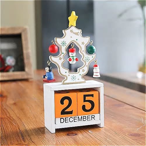 木製 クリスマス 装飾 くるみ割り 人形 アドベント カレンダー クリスマス 木製 雪だるまカウントダウン カレンダー 年 誕生日 カレンダー