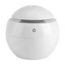 マイクロ 電気 加湿器 カラーled付き ディフューザー ファインミスト ディフューザー 装飾 300ml(4)