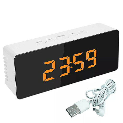 1pc led ミラー アラーム 時計 デジタル 置 時計 デスク ク ロック 温度 機能 usb の ホーム 装飾 時計 ホット 1pc led ミラー アラーム 時計 デジタル 置 時計 デスク ク ロック 温度 機能 usb の ホーム 装飾 時計 ホット