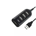 2019 usb 2.0 高速 4 ポート スプリッタ usb ハブ Pc の ラップトップ コンピュータ 黒 レシーバー コンピュータ 周辺機器 アクセサリー(2)