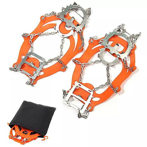 JOCESTYLE19歯アイスクロースパイクグリップ シューズ カバー アイゼンクリート家族の アウトドア キャンプ アクセサリー の ハイキング クライミング JOCESTYLE19歯アイスクロースパイクグリップ シューズ カバー アイゼンクリート家族の アウトドア キャンプ アクセサリー の ハイキング クライミング