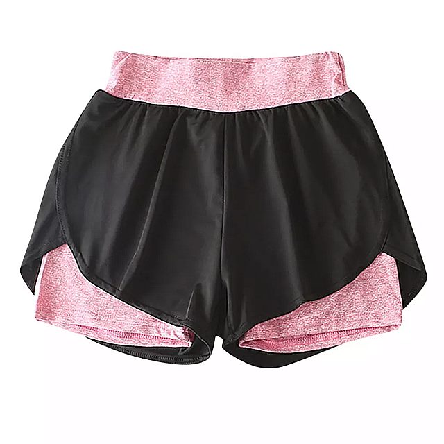 女性用 屋外 トレーニング ショーツ ,ポリエステル タイツ , 速乾性 弾性, ヨガ ショーツ , ジム ショーツ ,ホーム エクササイズ パーツ
