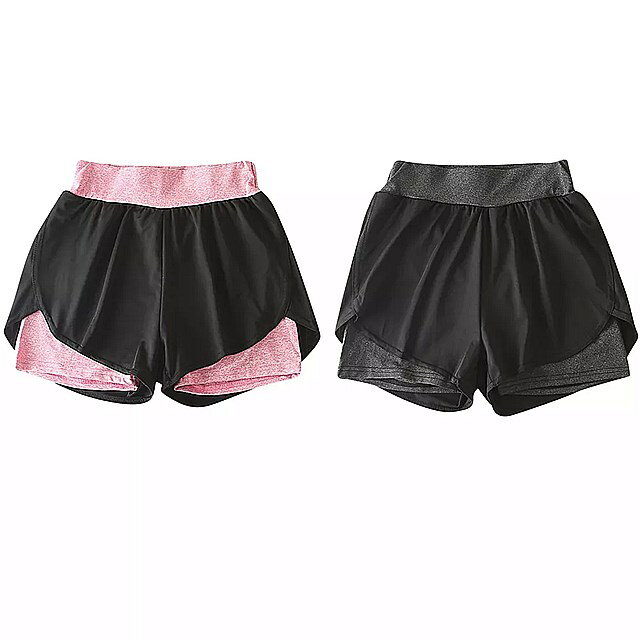 女性用 屋外 トレーニング ショーツ ,ポリエステル タイツ , 速乾性 弾性, ヨガ ショーツ , ジム ショーツ ,ホーム エクササイズ パーツ