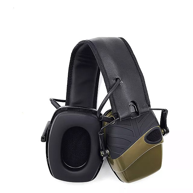 アップグレード戦術電子イヤーマフ狩猟 撮影 ヘッドフォン ノイズ リダクション聴覚保護耳 保護
