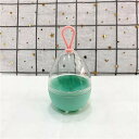 1 個化粧品 ホルダー 卵 形 ラック 収納 ケース ポータブル スポンジ スタンド 通気性ハング ペット 用品
