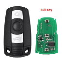 3ボタン リモート 車 の キー 315mhz 433mhz 868と ID46 チップ fcc id: KR55WK49127 bmw 1 3 5 6 7シリ...