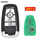 Keydiy 4/5ボタン ユニバーサル kd スマート キー ZB21-4 ZB21-5 車 の キー リモート 交換 KD-X2 フィット 以上2000モデ...