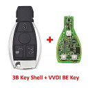 Xhorse vvdiが キー プロ ベンツ V1.5 pcb リモート キー チップ 改良版 スマート キー シェル トークン 変換すること ができをmbに ...