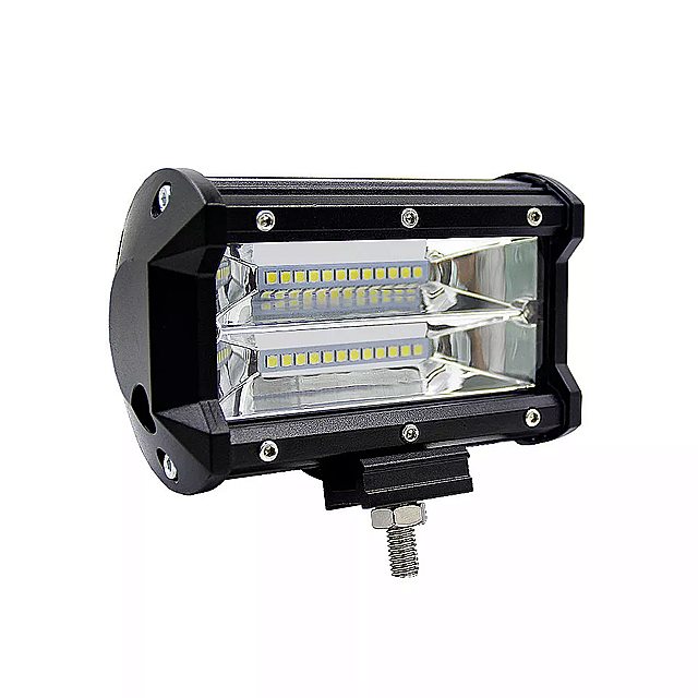 5インチ72W LED ライト バー 作業 用 フォグ ライト 車 トラック ボート 用 照明