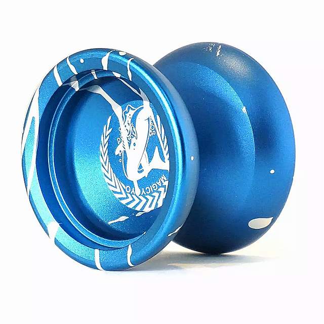 Magic yoyo N12 シャーク名誉 ヨーヨー professional yo yoアルミ合金 ヨーヨー 長時間紡糸サンドブラスト仕上げ