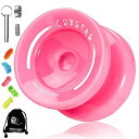 Magic yoyo k2クリスタル yoyo 初心者 向けのデュアルパースペシャルタイオ-yo高度な交換用 ベアリング(3)