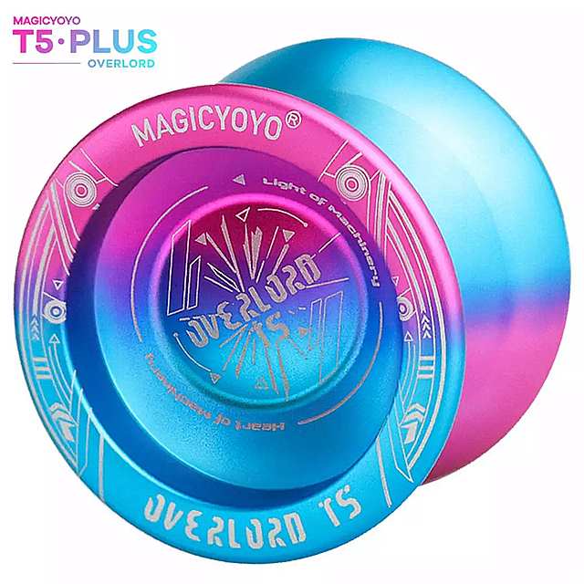 Magic yoyo t5ロード非対応 yoyo アルミニウム 合金金属 プロ フェッショナル yoyoボーナス-5弦yo-yoバッググローブ