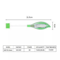 Usb ランプ 水族館 LED 水生クリップライト 水槽 植物 ランプ フル回転成長 照明 3ワット110v