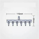 7 マスター 水族館 アクセサリー 4/6/8/10/12 方法インライン空気スプリッタ制御弁 4*6 ミリメートル酸素 ポンプ ホース入口D8mm