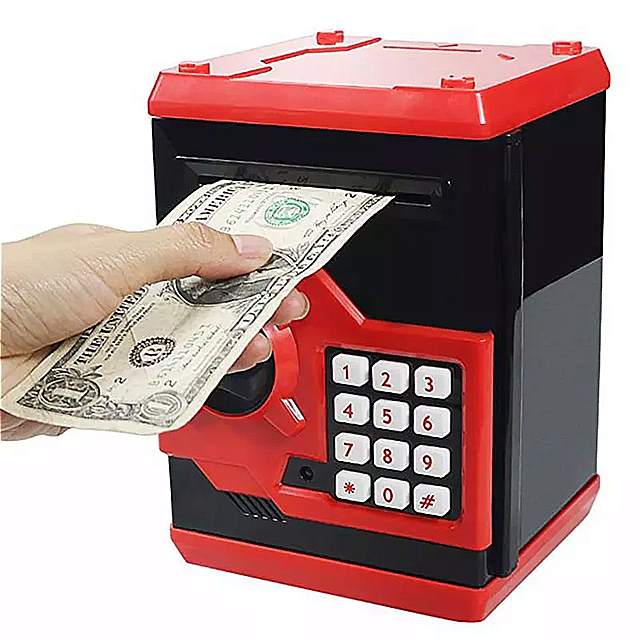 子供 のための電子貯金 箱 デジタル コイン預金atmマシン誕生日プレゼントのサムネイル