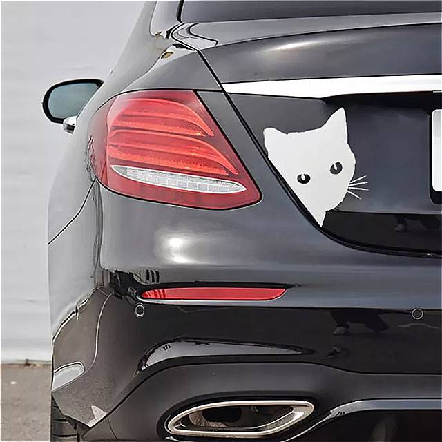 3D車 スタイリング おかしい 猫 目覗く車 ステッカー 防水 モン スター 自動車 付属品 全身 カバー すべて 車 ため