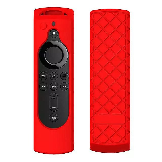 Amazon Fire TV Stick 4K 用 ソフトシリコンケース リモコンケース FireTV Stick 4K用 滑り止め 防塵 保護カバー