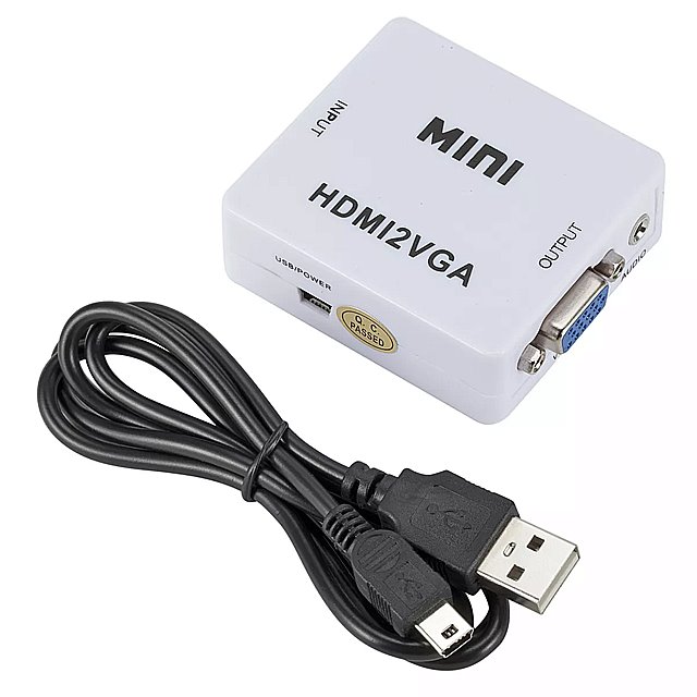 Grwibeou IWi HD 1080 1080P ~j HDMI VGA  Ro[^ HDMI 2 VGA rfI A_v^ p xbox360 PC DVD