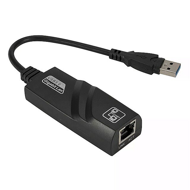 Grwibeou 有線 USB 3.0 ギガビットイーサネットへ RJ45 LAN (10/100/1000) 150mbps のネットワーク アダプタ イーサネットネットワークカード Pc