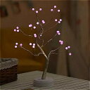 36/108の LED ツリー ライト ストリング ライト タッチ 制御夜の光ホーム パーティー 結婚式ホリデーデスク ランプ 室内 装飾