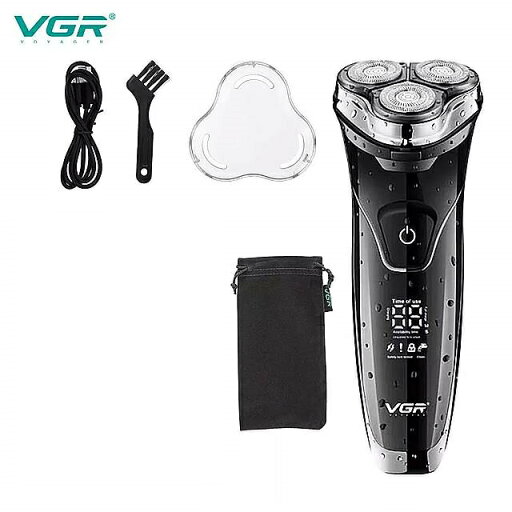 Vグラム- デジタル ディスプレイ 付き 電気 ひげ シェーバー ,3つの頭を備えた 家庭用 電気 ひげトリマー Vグラム- デジタル ディスプレイ 付き 電気 ひげ シェーバー ,3つの頭を備えた 家庭用 電気 ひげトリマー