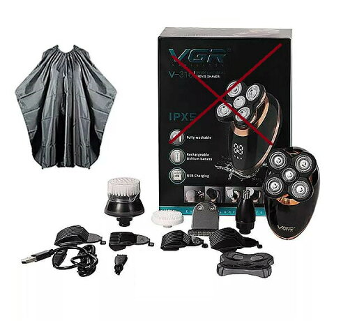 Vgr 5 IN1 電気 カミソリ 電気 シェーバー 髭 シェーバー ヘアトリマー バリカン 男性 シェービング 機鼻毛切断 Vgr 5 IN1 電気 カミソリ 電気 シェーバー 髭 シェーバー ヘアトリマー バリカン 男性 シェービング 機鼻毛切断
