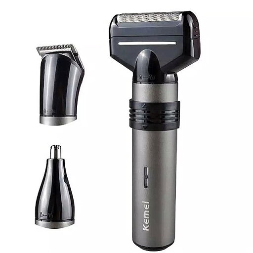 Kemei- 男性用 電気 シェーバー ,3 in 1 多機能 シェーバー ,フェイシャル シェーバー ,美容師用ツール Kemei- 男性用 電気 シェーバー ,3 in 1 多機能 シェーバー ,フェイシャル シェーバー ,美容師用ツール