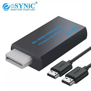 EsynicǤŷƲwii hdmiб С wii720p & 1080 1080p WII2HDMI ӥǥ С 3.5ߥ᡼ȥ ǥ ץ