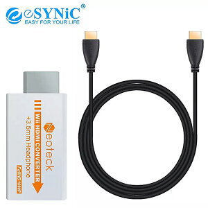 ESYNiC Τ Wii  Hdmi С Hdmi WII2HDMI  Wii  720 1080  720p ӥǥ С 3.5 ߥ᡼ȥ ǥ ץ