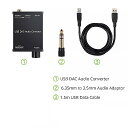 Esynic usb dac オーディオ usb同軸s/pdif デジタル アナログ 信号 ヘッドフォン アンプwindows用xp