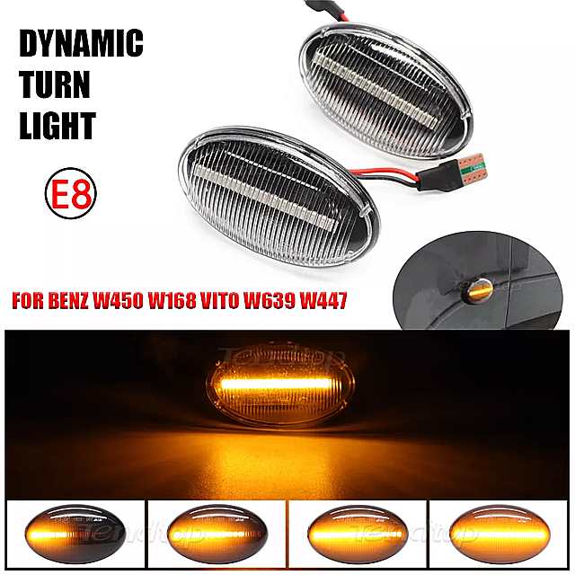 ٥ ޡȥ إå 饤 С ʥߥå LED  饤 ꡼ w450 w452 饹w168 vito w639 w447 w415