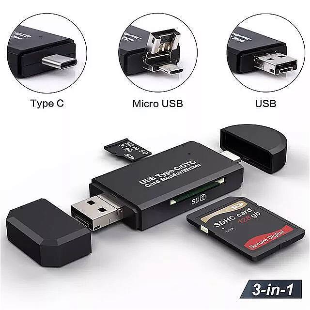 Sd カードリーダー usb 3.0 カードリーダー タイプc 3.0/2.0 tf/ミルコsdメモリ カードリーダー otg カードリーダー androidの タブレット 用 コンピュータ 0