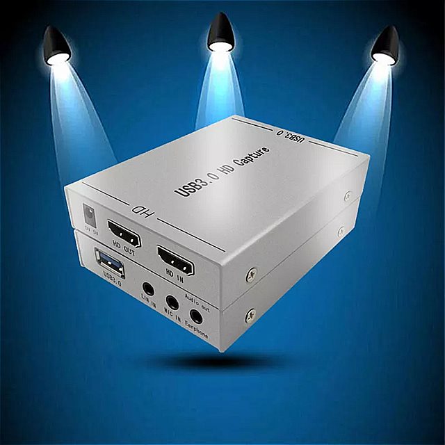 ビデオ キャプチャ カード hdmi usb 3.0 ビデオ キャプチャ デバイス usb への hdmi ゲーム キャプチャ ライブ ストリーミング 1080 オーディオ 入力 マイク 3.5 ミリメートル 出力