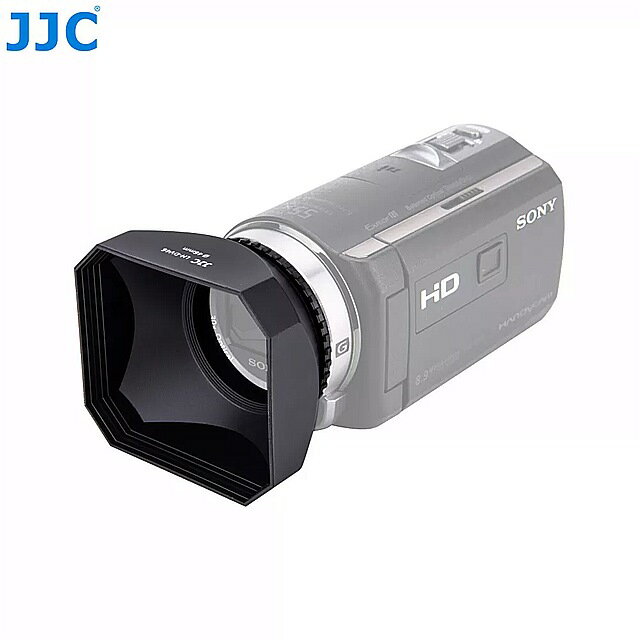 Jjcビデオ カメラ dvネジフード30/37/43/46/58ミリメートルビデオ コネクタ フード キャノン legria hf r806/r86/ ソニー FDR-AX700/HDR-CX680/ パナソニック /jvc