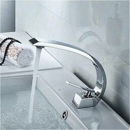 Rovate 浴室 の洗面台の 蛇口 クローム シンク ミキサー タップバニティ温水と冷水