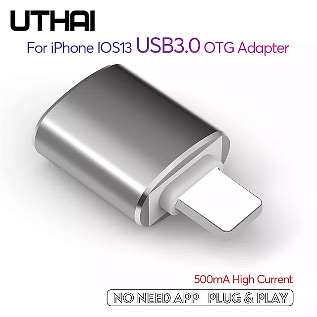 Uthai C56USB3.0 ץ usb ɥ꡼ ³եå ɥ饤  ޥ  ܡ iphone 7 8 11  IOS13